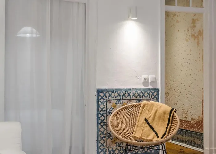 Apartament Charming 1br - Rustic Style Lizbona
